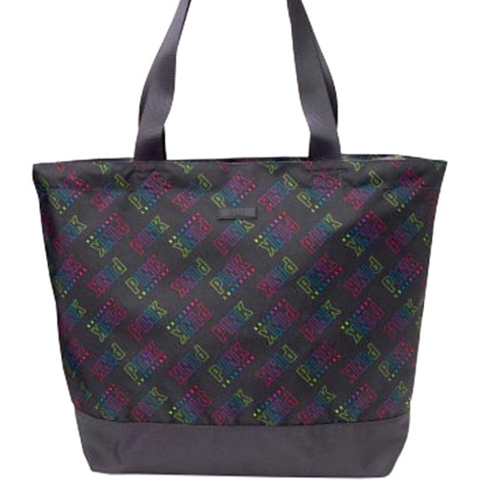 Victoria Secret Rainbow Logo Tote
